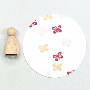 Perlenfischerコーン型スタンプ（M）☆蝶 ちょうちょ バタフライ 虫 昆虫☆