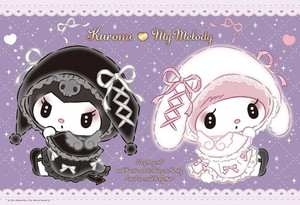 【ジグソーパズル】クロミ?マイメロディ 月夜のエンジェルコーデ