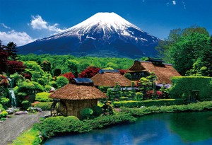 【ジグソーパズル】富士望む忍野村