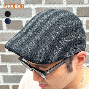 Flat Cap Ladies fashion Stripe Men's S/S