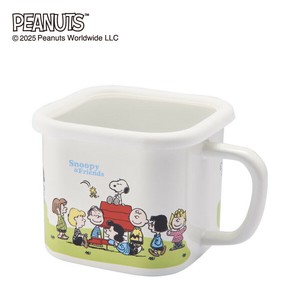 Enamel Pot Snoopy SNOOPY Square Green