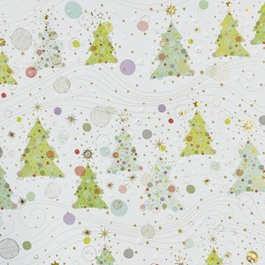 装飾紙 ラッピングペーパー 50cmX70cm 包装紙  TURNOWSKY社 クリスマス