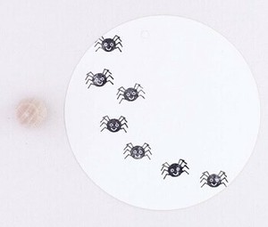 Perlenfischer可愛いコーン型スタンプ（S）☆蜘蛛 クモ 昆虫 ハロウィン mini☆
