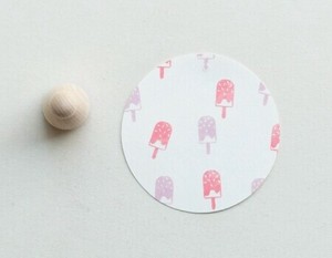 Perlenfischer可愛いコーン型スタンプ（L）☆アイスクリーム 夏 食べ物☆