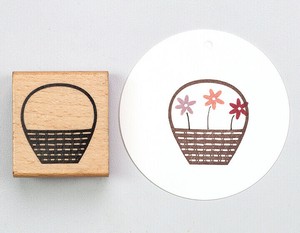［輸入スタンプ ］Perlenfischerスタンプ ☆バスケット☆