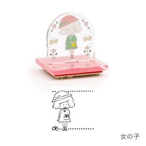 [山櫻][mizutama]　スタンプ　アクリルスタンドはんこ