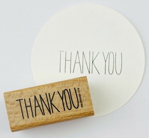 ［輸入スタンプ ］Perlenfischerスタンプ ☆THANK YOU ありがとう メッセージ☆
