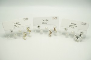 樹脂セットピアス
