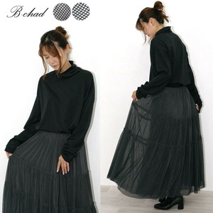 Skirt Long Skirt Tiered Tulle Skirt [A/W]