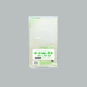 青果向け防曇袋 ボードンレックス＃25No.20-34 4穴プラ 福助工業 【サンプル可】