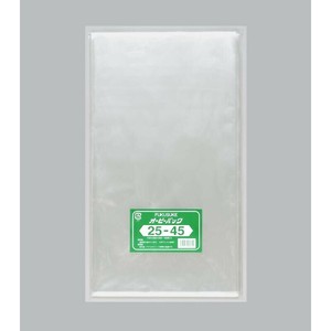 テープ無 OPP袋 オーピーパックC No.25-45 100枚入 福助工業 【サンプル可】