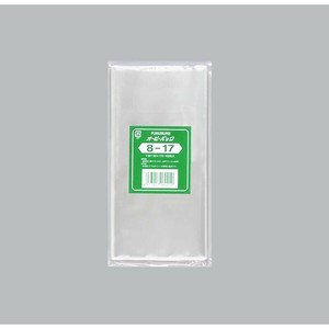 テープ無 OPP袋 オーピーパック No.8-17 100枚入 福助工業 【サンプル可】