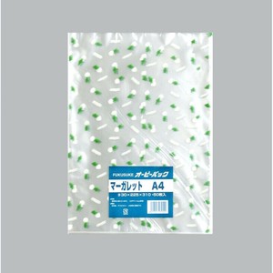 テープ無 OPP袋 オーピーパック マーガレット A4 50枚入 福助工業 【サンプル可】