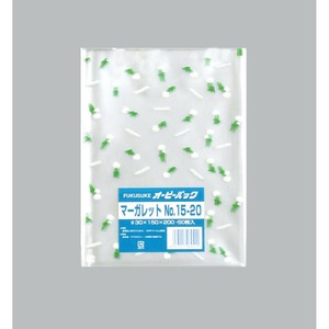 テープ無 OPP袋 オーピーパックC マーガレット No.15-20 50枚入  ｻﾝﾌﾟﾙ可