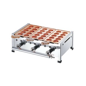 調理機器 明石焼 10穴用 3枚掛セット 12・13A