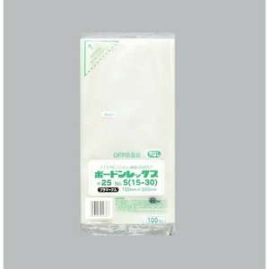 青果用袋 ボードンレックス＃25No.5 15-30 穴なしプラ 福助工業 【サンプル可】