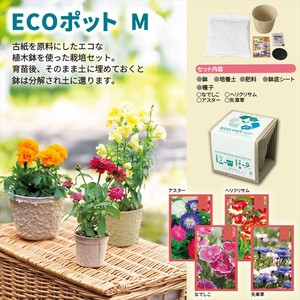 ECOポットM　ノベルティ　販促　ギフト　名入れ