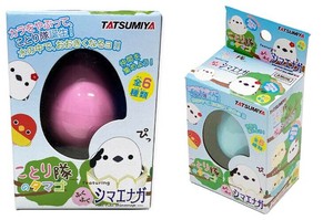 『おもちゃ・景品』ことり隊のタマゴ　ふくふくシマエナガ