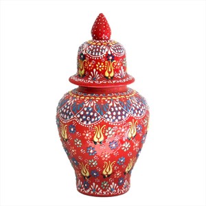 Object/Ornament Design Red Flower 11cm