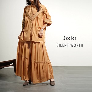 Full-Length Pant Gathered Flare (S) [2025 NEW]