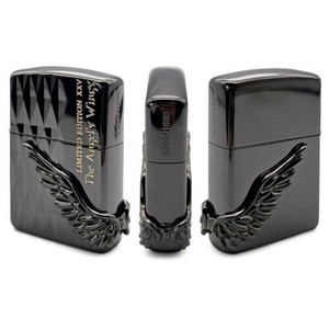 ZIPPO PAW-2025BN ANGEL WING ブラックニッケル
