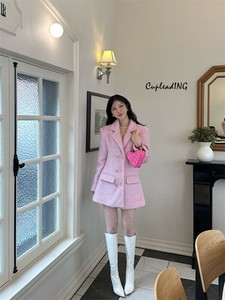 【2025春夏】韓国ファッション スーツの襟 コート レディース 冬