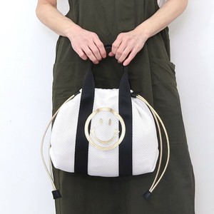 ■一部予約販売■2025新作【COOCO クーコ】SMILEY メッシュ巾着 トートバッグ