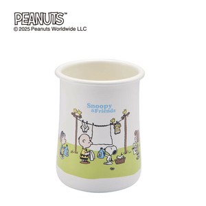 Enamel Cooking Utensil Snoopy Stand SNOOPY Green