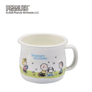 Enamel Cup Snoopy Tea SNOOPY Outdoor Coffee Green Café