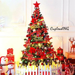 シーズン商品 INSスタイル クリスマスツリー 180cm 装飾 大人気 LEDライト クリスマスツリーセット