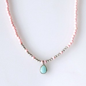 Necklace/Pendant Necklace Pink silver
