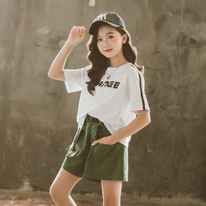 韓国スタイル 6サイズ シャツ パンツ 2点セット オシャレ セットアップ