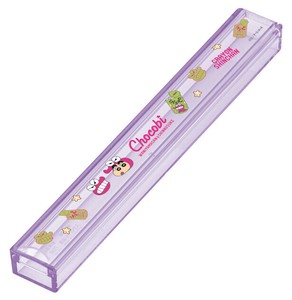 クレヨンしんちゃん チョコビ柄 透明箸箱