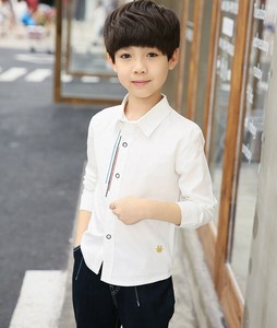 韓国スタイル 2色6サイズ ブラウス シャツ シンプル 長袖