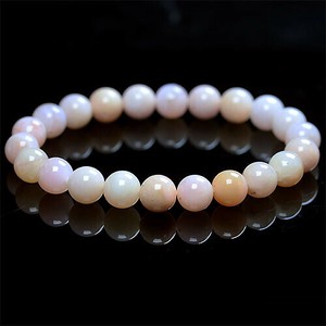 Gemstone Bracelet Opal/Tourmaline Natural Stone 8mm