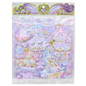 【シール】チャーミングドレスアッププリンセスシール シャボンアクアプリンセス