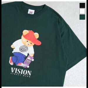 VISION　Bear-Tシャツ【2025夏物】【ユニセックス】