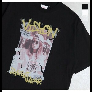 GIRL-フォトTシャツ【2025夏物】【ユニセックス】