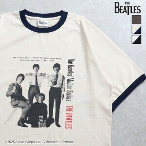 【ビートルズ】フォトリンガーTシャツ【2025夏物】【ユニセックス】