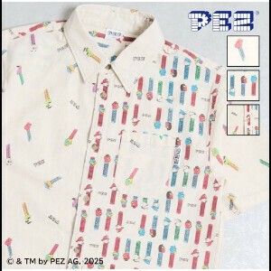 【PEZ】レギュラー総柄シャツ【2025夏物】【ユニセックス】
