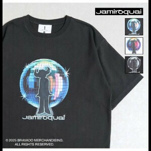 【ジャミロクワイ】ミラーボールTシャツ【2025夏物】【ユニセックス】