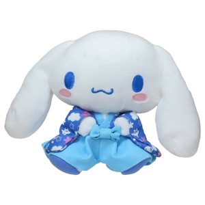 【ぬいぐるみ】シナモロール プラッシュドールS 千鳥着物