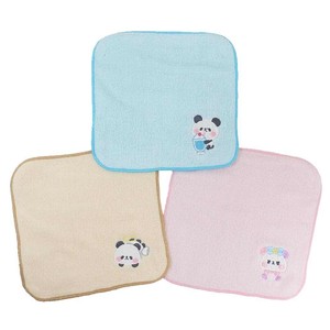 3枚組ししゅう入りミニタオル もちもちぱんだ
