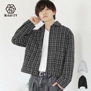 夹克/短款夹克 花呢 2025年 短款