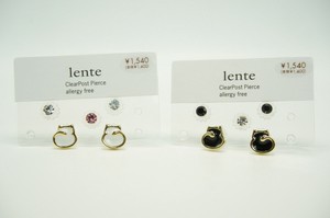 樹脂セットピアス
