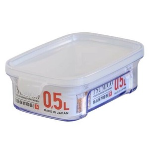 日本製 made in japan TSUMICO 食品保存容器 S（クリア） KK-641