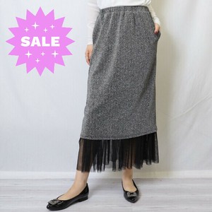 【WEB限定特別価格！】チュールレイヤードラメスカート