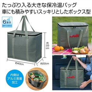 大きな保冷温ボックスバッグ