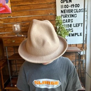 中山帽/圆顶礼帽 米色 黑 皇冠 3颜色