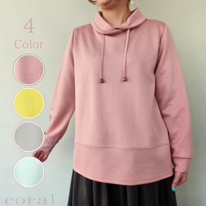 【2025春新作】大人気商品 残りわずか ソフトダンボール 丸襟カットソー トレーナー トップス